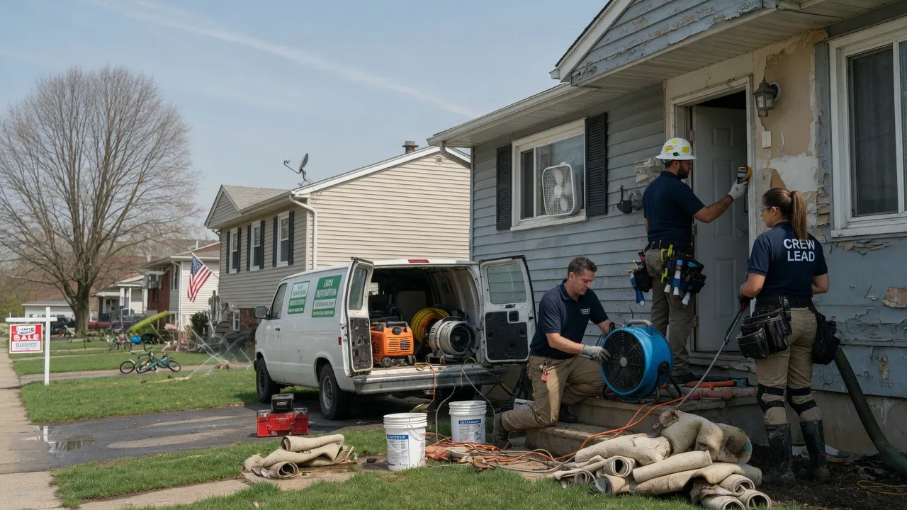 Flood Cleanup in Upland, NE near me