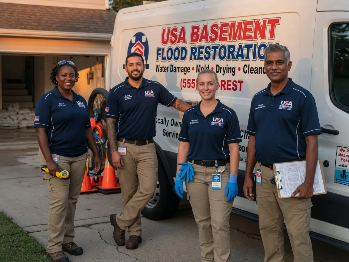 Basement Flood Cleanup company in Upland, NE